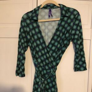 Seraphine maternity wrap dress, size 10